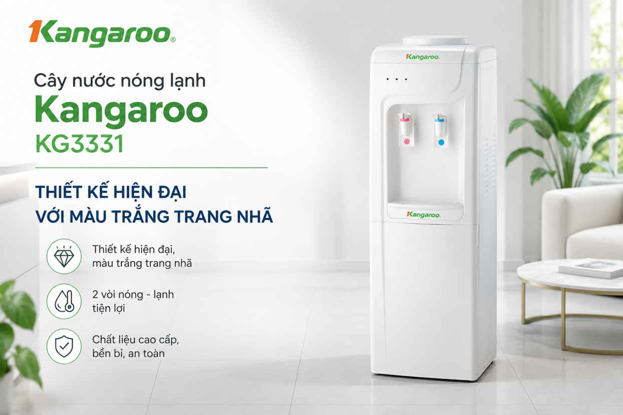 Cây nước nóng lạnh Kangaroo KG3331